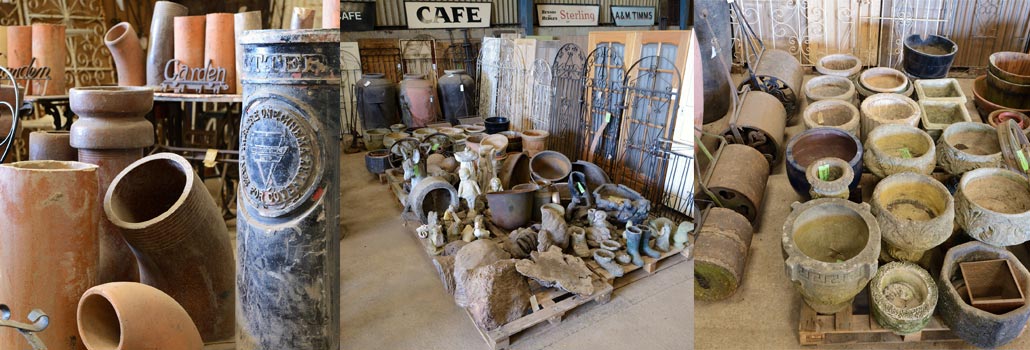 Assorted reclaimed home & garden products