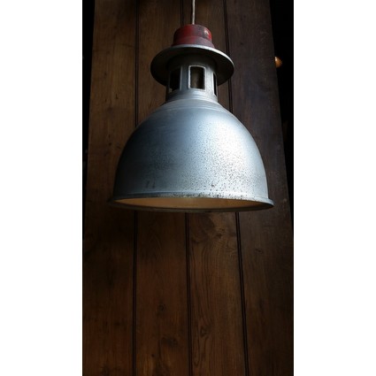 Reclaimed Industrial Bay Light (Large) (CDC-INDLIGHT-REDTOP)