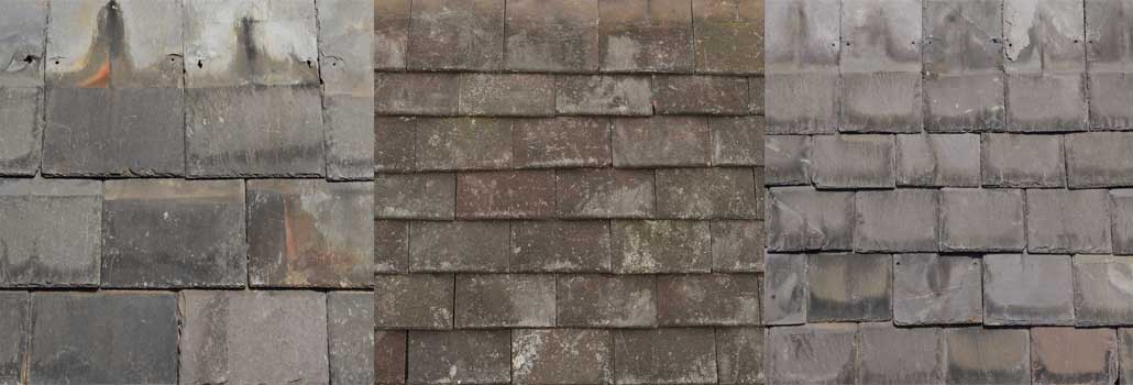 Reclaimed roofing materials