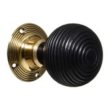 Door knobs - Handles - Victorian - Vintage - Wooden - Beehive - Style 5